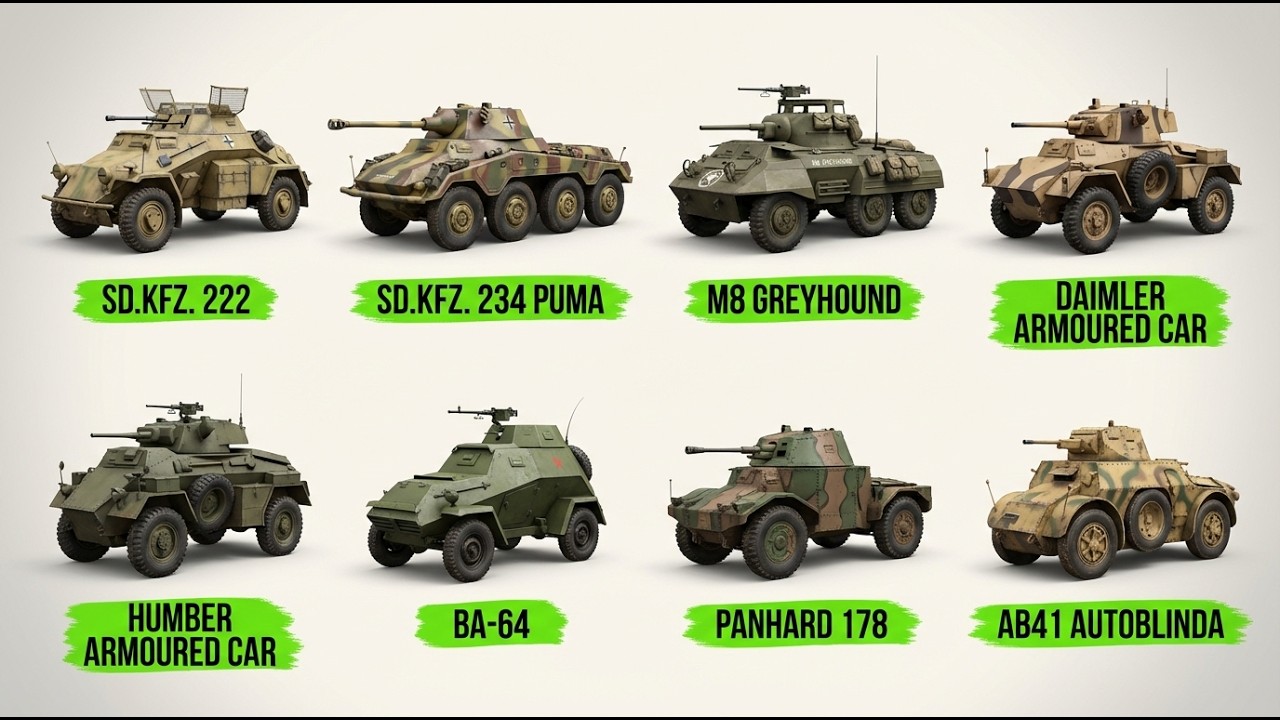 Every Armored Car Used in WWII Explained