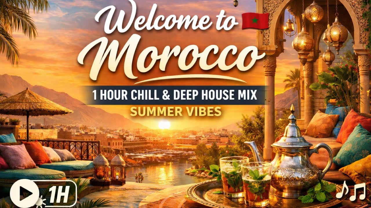 Welcome to Morocco 🇲🇦 | 1 Hour Chill & Deep House Mix – Summer Vibes