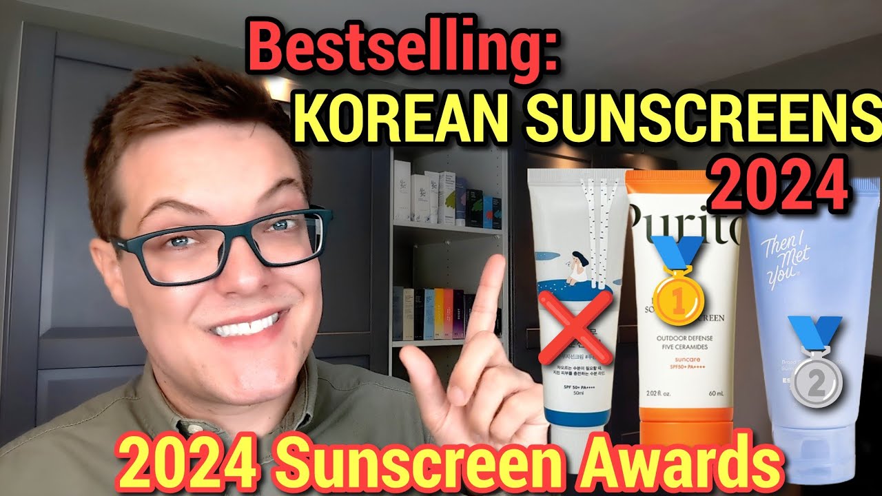 BESTSELLING KOREAN SUNSCREENS 2024 - Korean Skincare Review