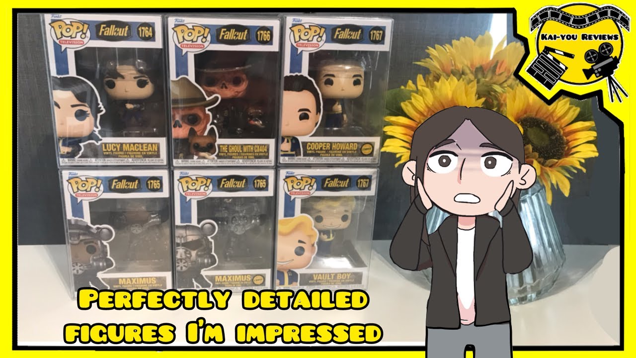 NEW FALLOUT FUNKO POP'S UNBOXING | review | Im excited for fallout season 2 !!! Reupload audio fixed