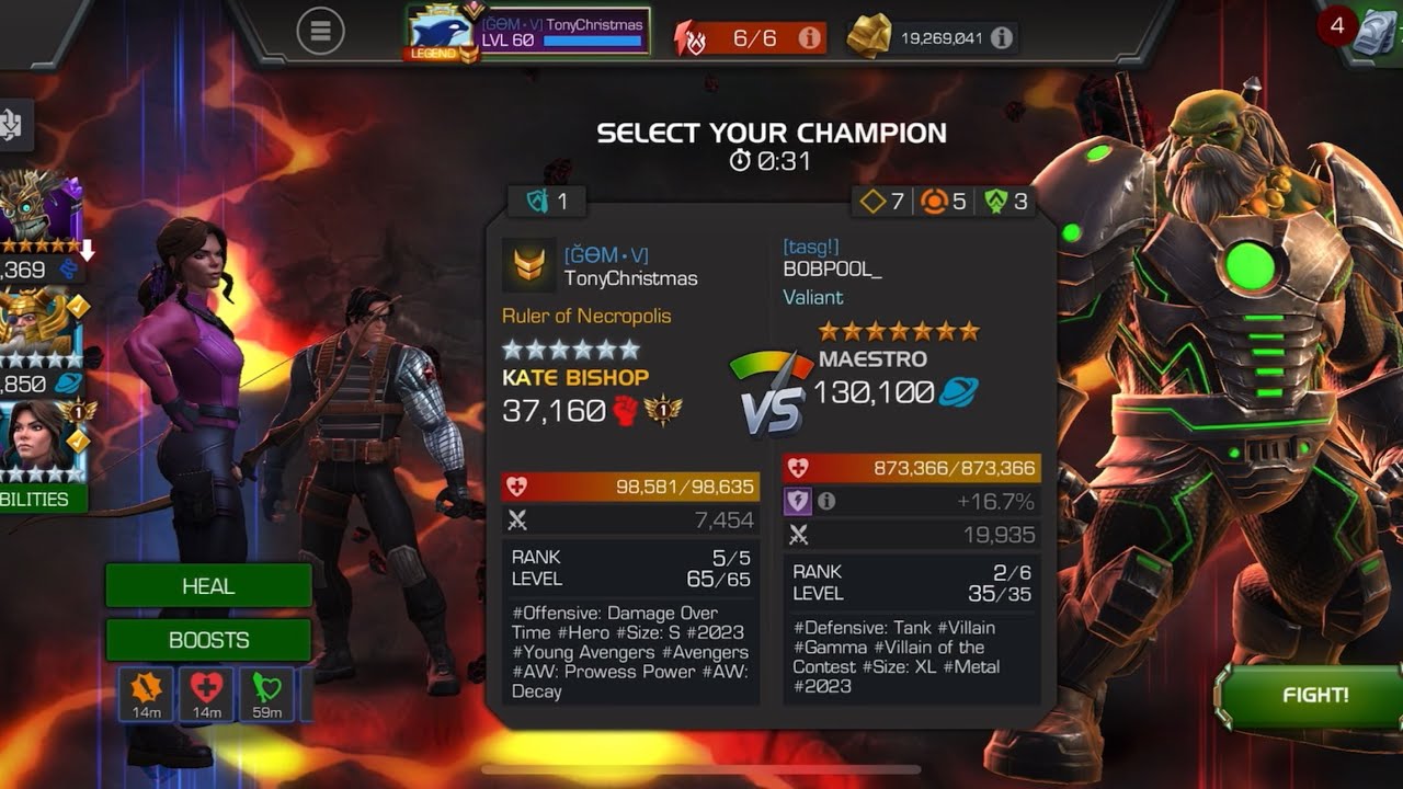 Maestro War Boss Absolutely Melted | Mcoc