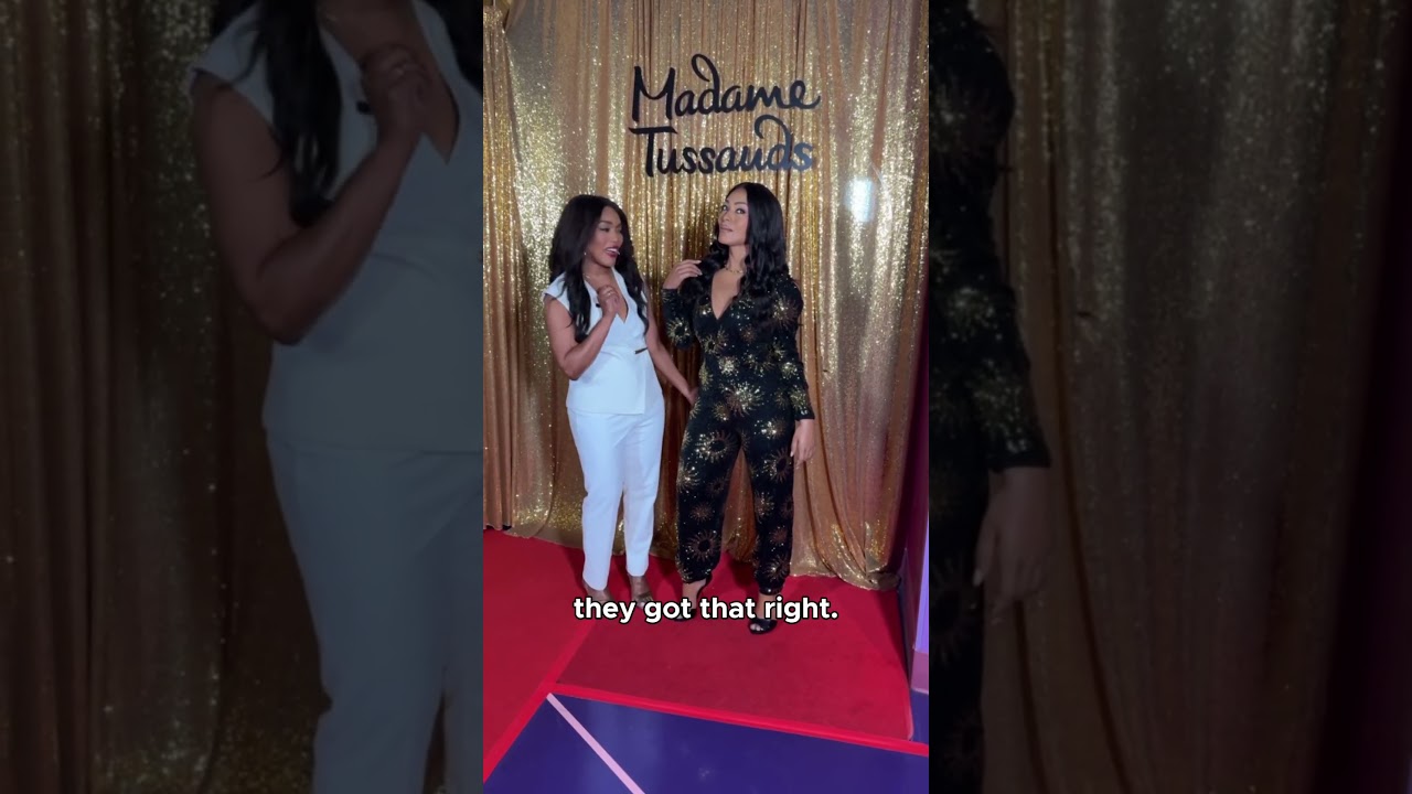 Angela Bassett did the thing... again! 👑🔥 #angelabassett #madametussauds #orlando #highlights