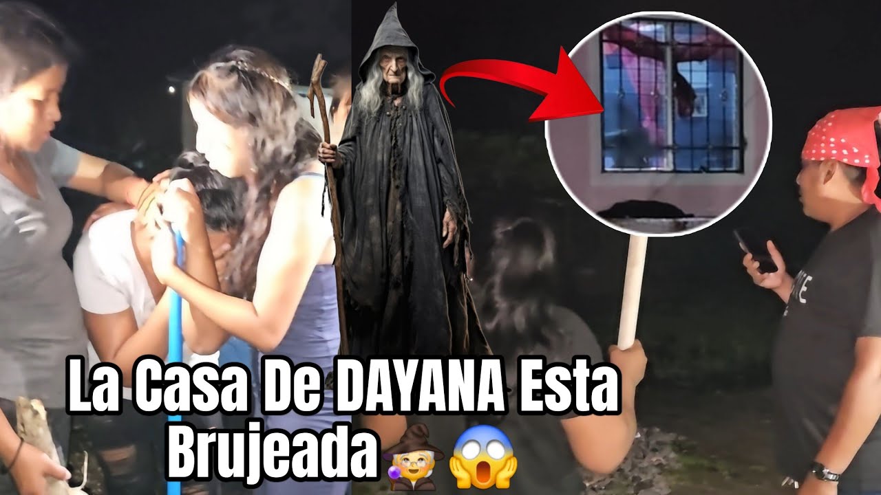 Mateo Dejó Sola A Dayana En La Casa Y LI0ra😭 Aparecen Bruj@s🧙‍♀️ Por Las Noche En Su Casa