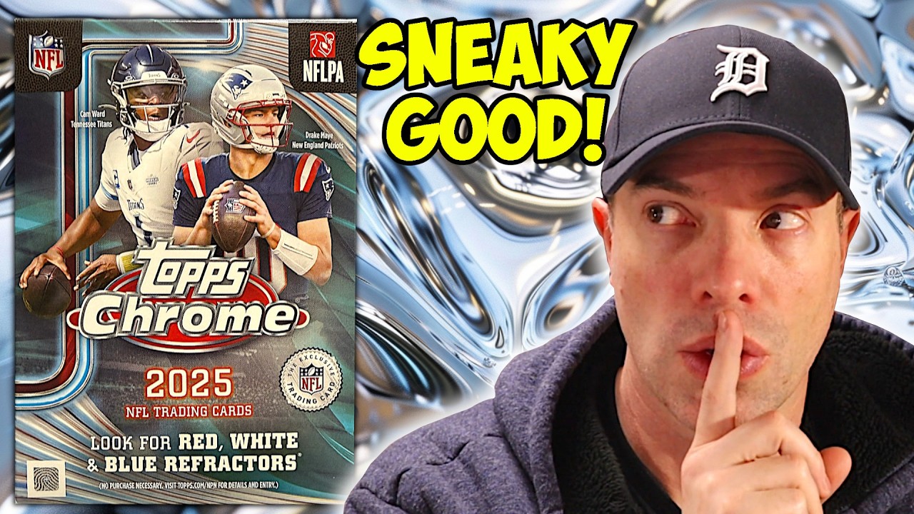 2025 Topps Chrome Football BLASTER BOXES Hit Hard!