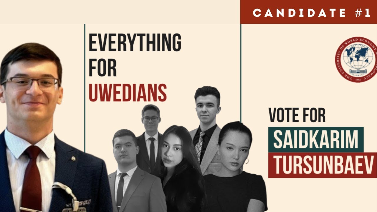 #ElectionsSC 2023 | Candidate#1 | Saidkarim Tursunbaev