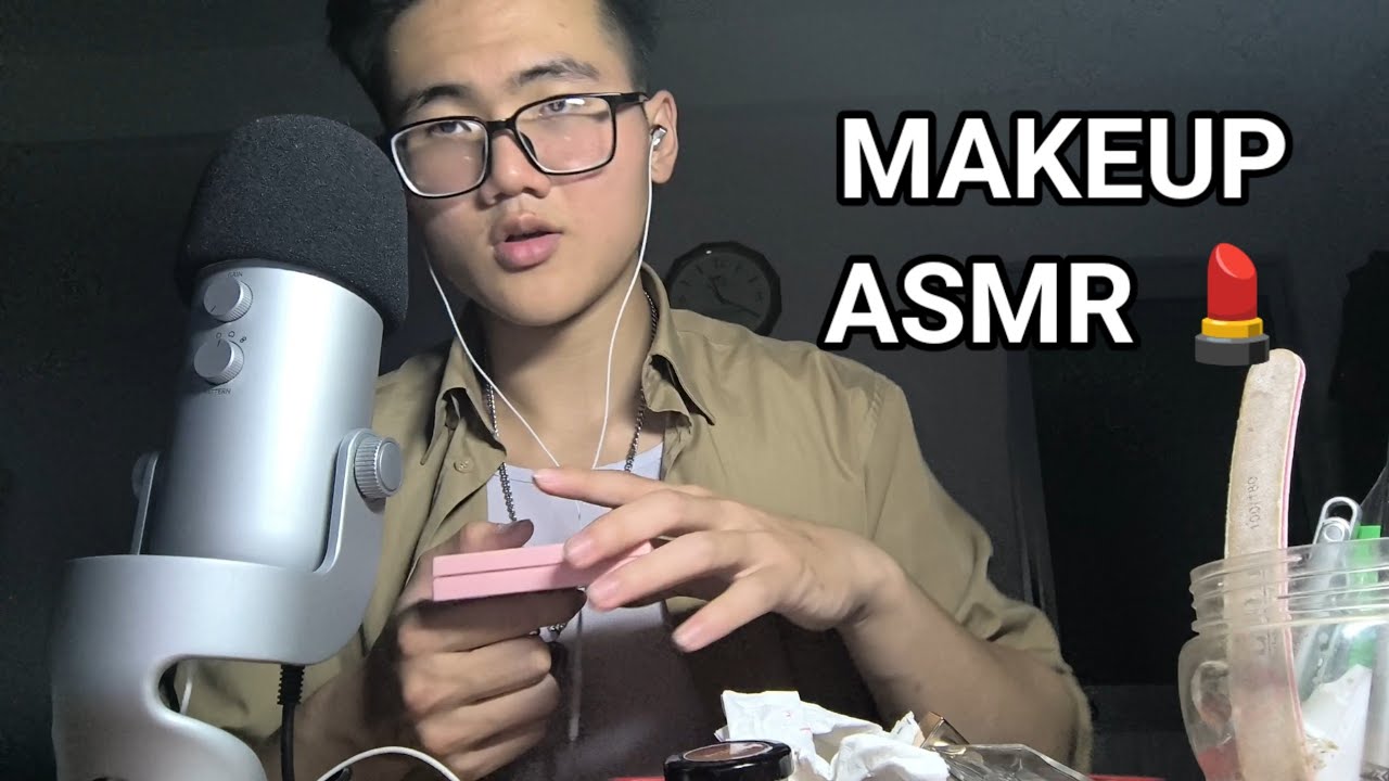 ASMR Make Up but I don't know how