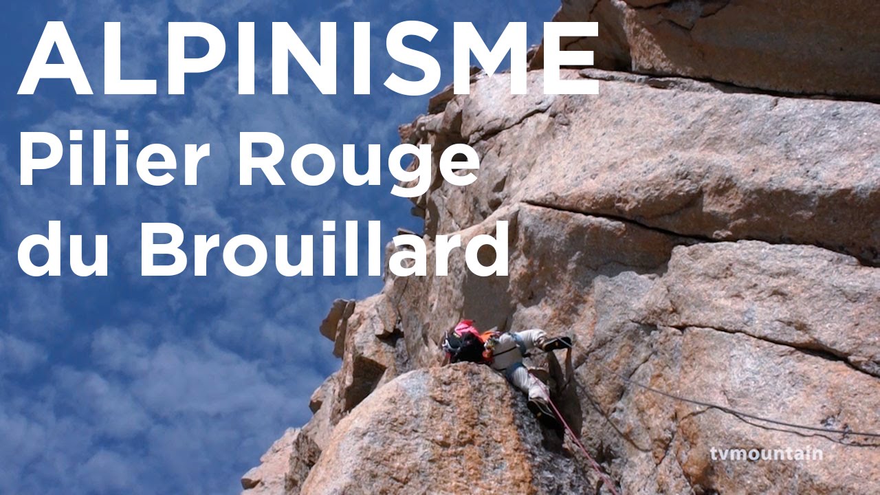 #2 Voie Walter Bonatti Andrea Oggioni Pilier Rouge du Brouillard Chamonix Mont-Blanc alpinisme