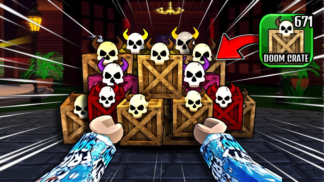 I OPENED 600 DOOM CRATES AND GOT___? (THE HOUSE TD)