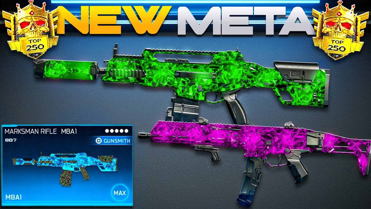 *NEW* #1 META LOADOUT in Warzone Season 2!! 😍🌴 (Best M8A1 & Rev 46 Class Setup)