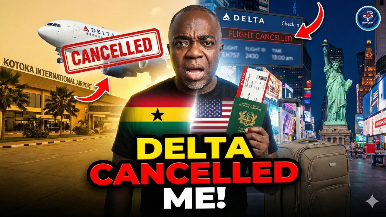 Sammy Flex Lands in America: Tells Cancellation Experience With Delta To New York