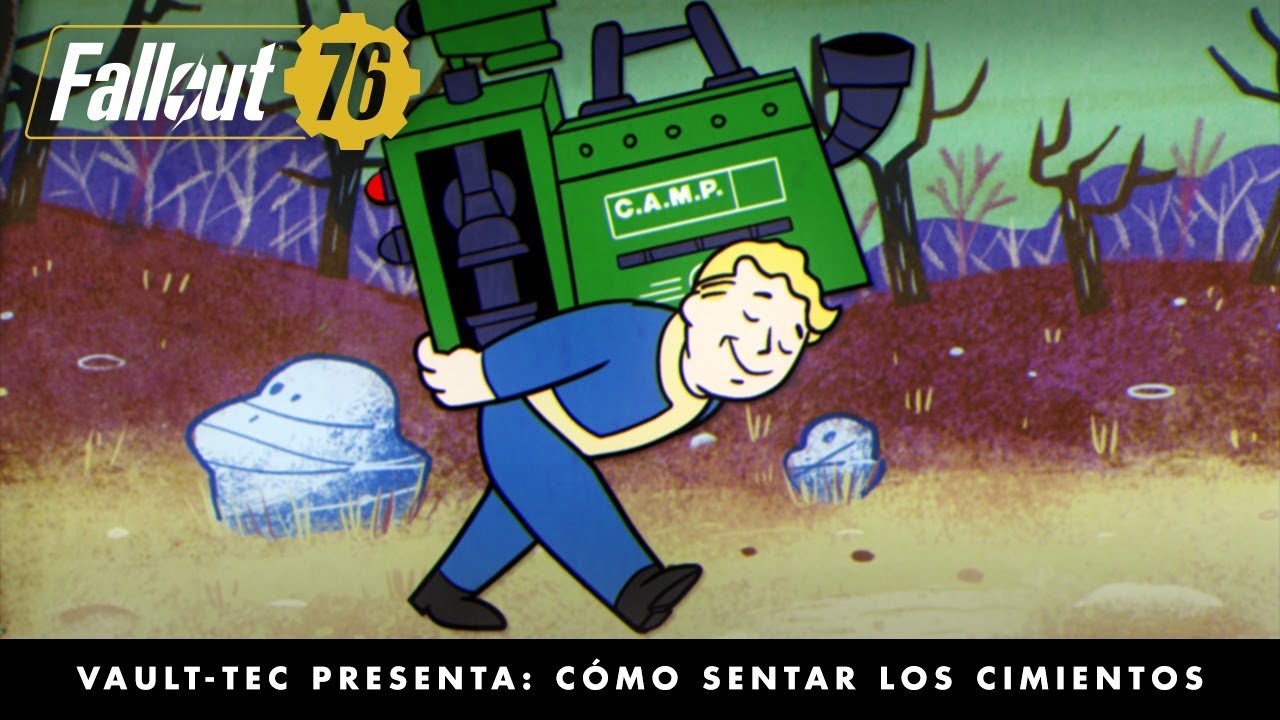 Fallout 76 – Vault-Tec presenta: Cómo sentar los cimientos (vídeo sobre construcción y artesanía)