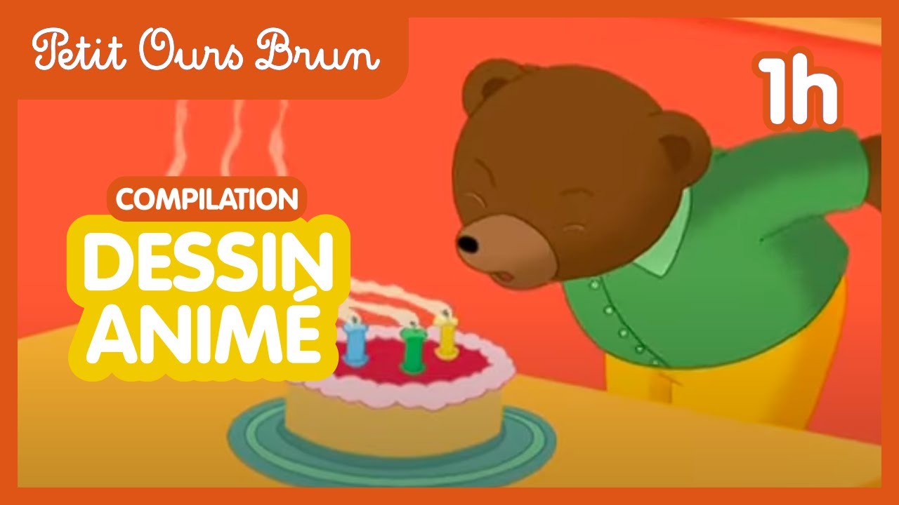 🎉  C'est l'anniversaire de Petit Ours Brun ! 🎊  Nouvelle compilation d'épisodes