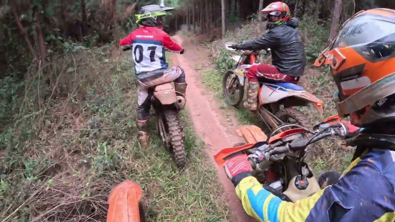 Trilhas voltando do restaurante do Valério na região do Itambézinho - KTM 300 EXC - Campo Largo - PR
