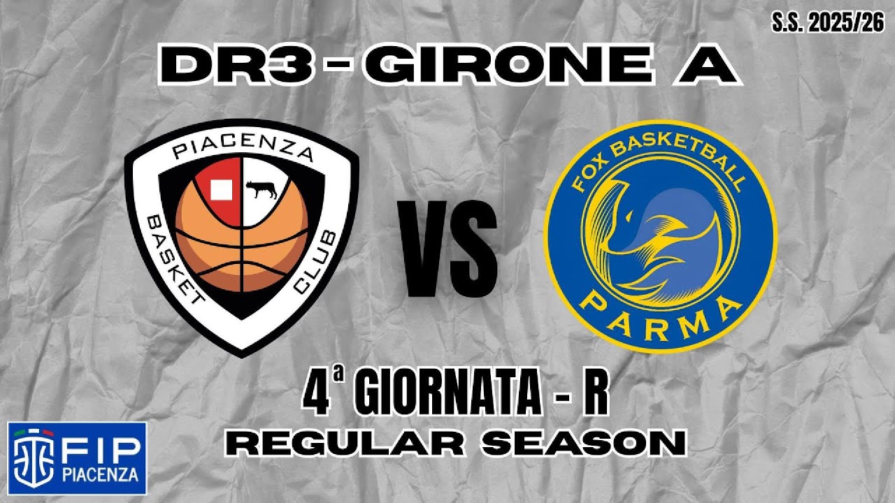 DR3 | Bakery Piacenza Club Red vs Fox Basket Parma | Full Highlights (13/01/2026)