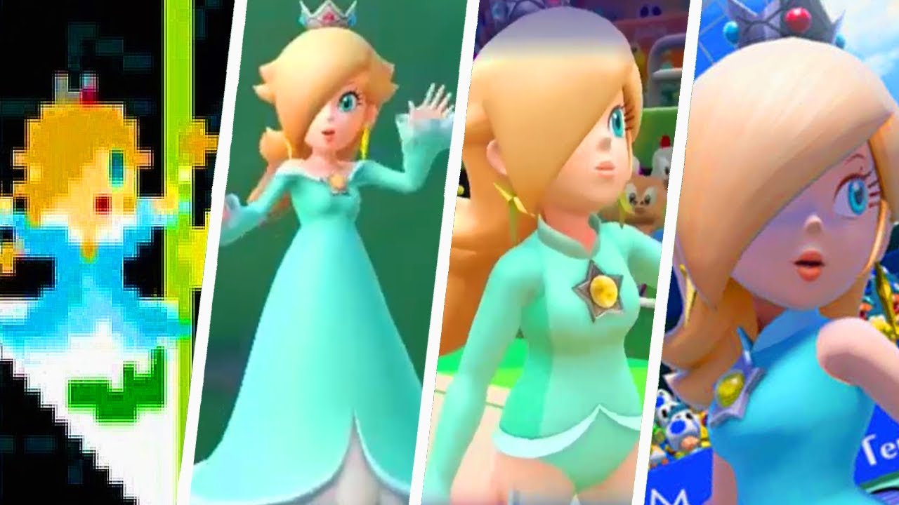 Evolution of Princess Rosalina Winning Animations and Victory Cutscenes (2008 - 2018)