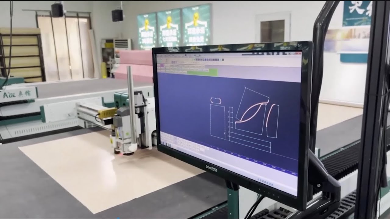 Multifunction high-speed PU Skin Cutting & #punching machine | #cnc leather flatbed cutter #plotter
