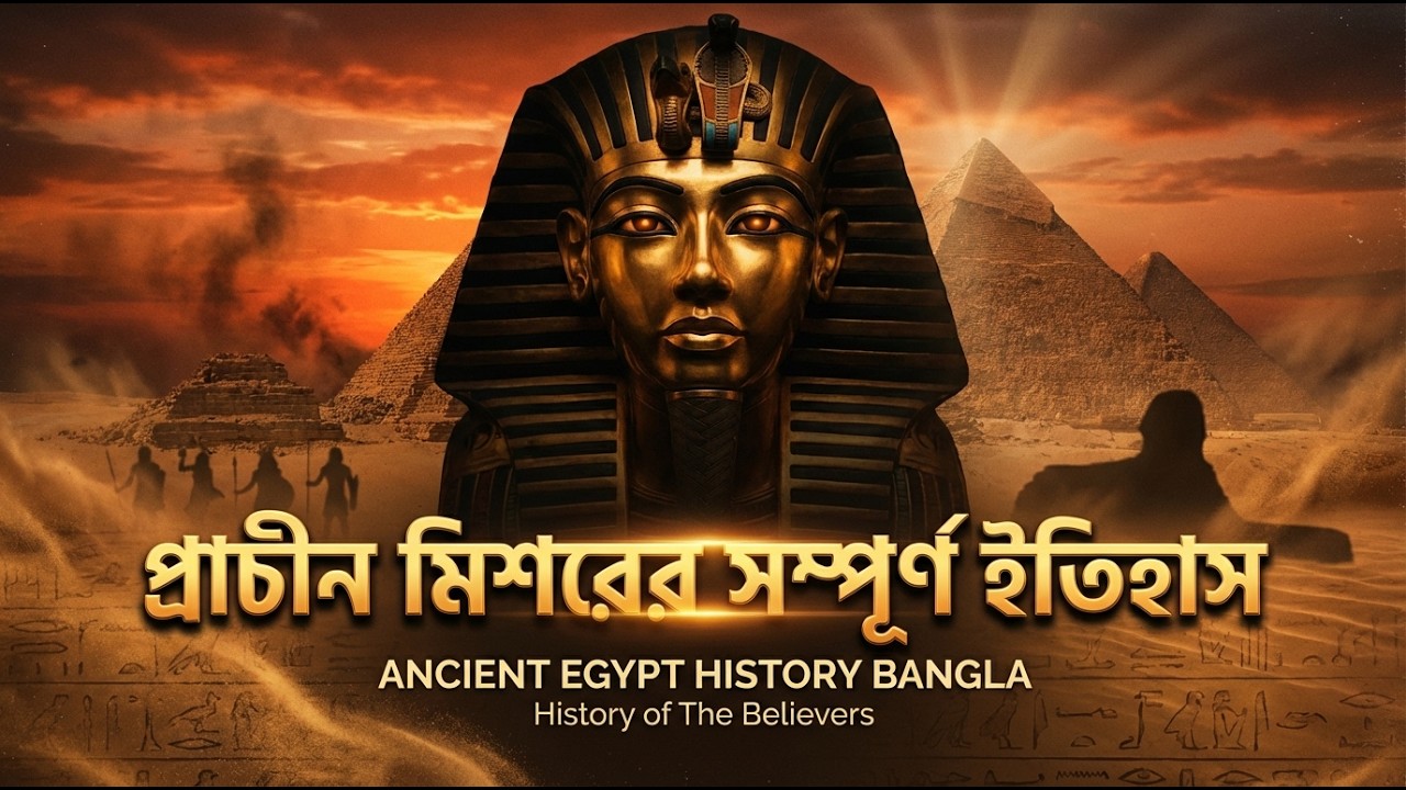 প্রাচীন মিশরের সম্পূর্ণ ইতিহাস। ANCIENT EGYPT HISTORY BANGLA। HISTORY OF THE BELIEVERS.