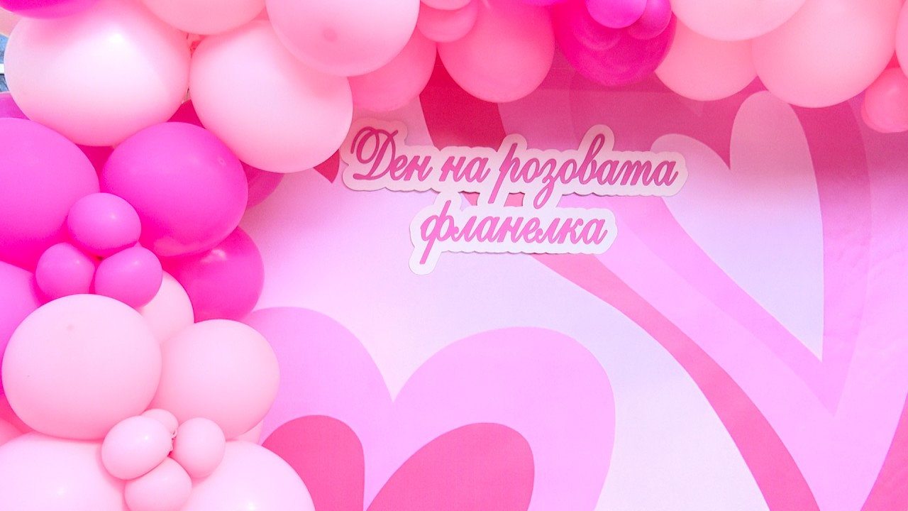 Ден на розовата фланелка – послание с песен от ученици на СУ „Никола Вапцаров“, Петрич