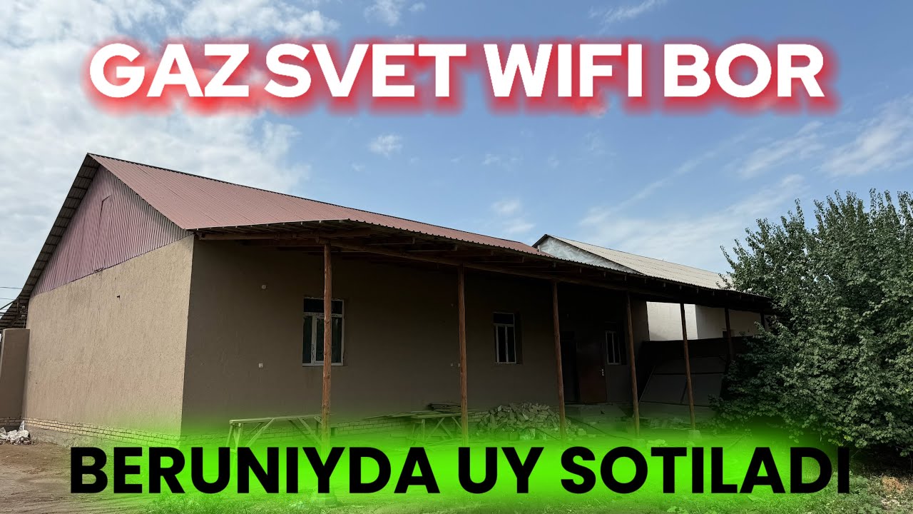BERUNIY DA JOY SOTILADI GAZ SVET SU BOR VIDEO LAYIK BOSAMIZ