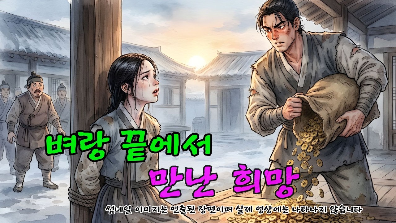 평생 모은 전 재산을 바쳐 기생을 구한 머슴의 감동적인 순애보ㅣ옛날이야기 ㅣ민담 ㅣ오디오북ㅣ전설ㅣ설화 ㅣ야담