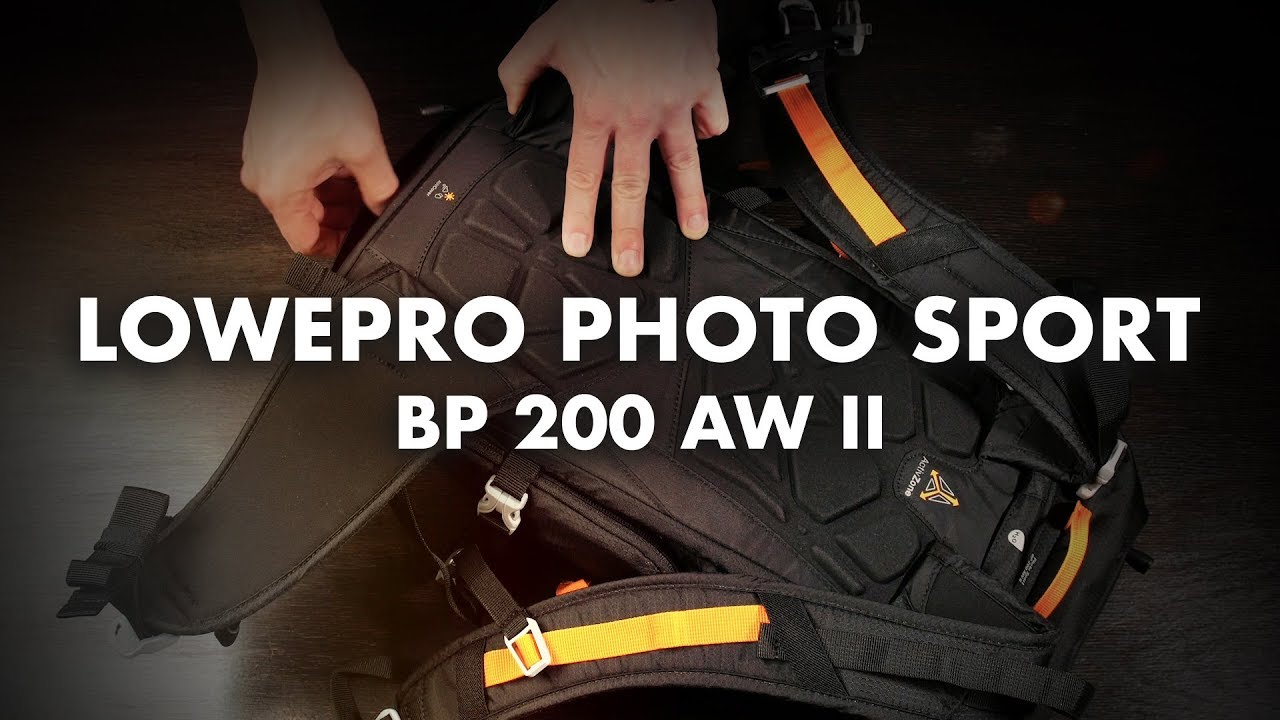 Lowepro Photo Sport BP 200 AW II - Kamerarucksack für Sport und Freizeit