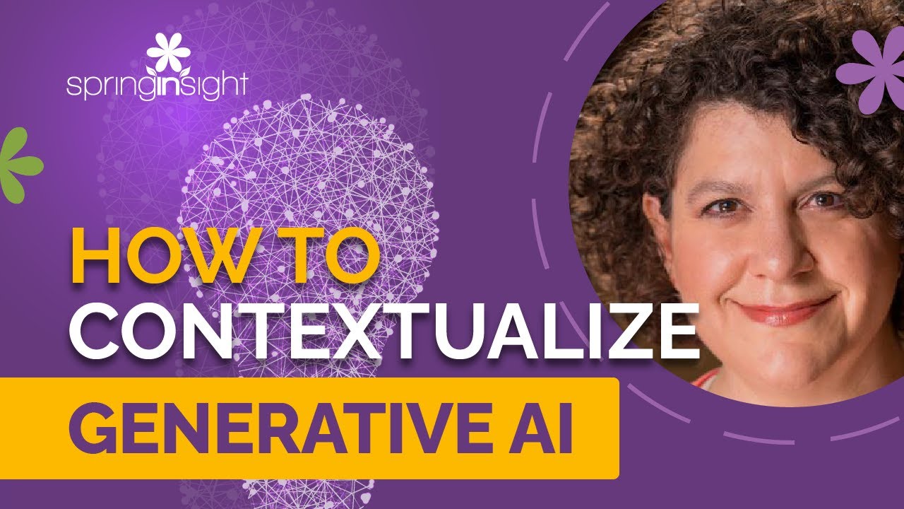How to Contextualize Generative AI for Subject Matter Experts