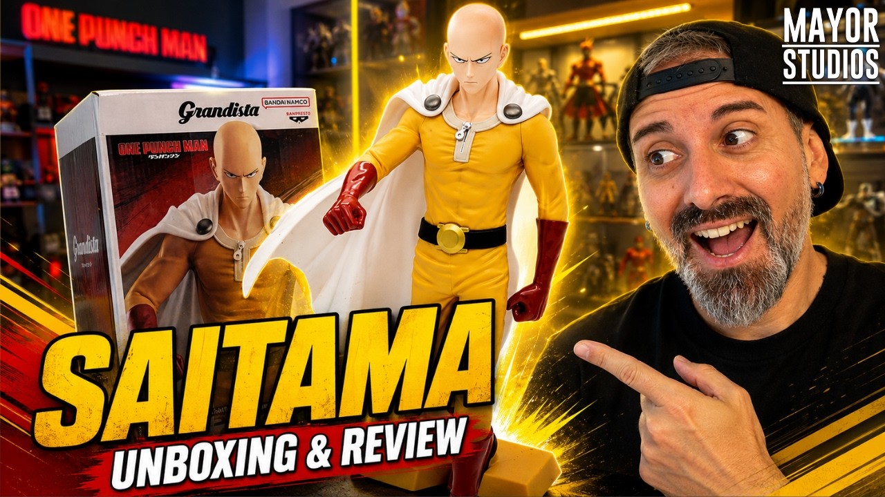Saitama | One Punch Man | by Grandista! Unboxing y Review
