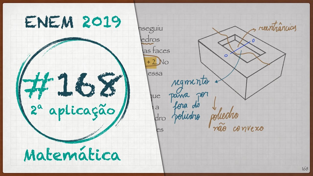 Questão 168 - Matemática - ENEM 2019 - 2ª aplicação