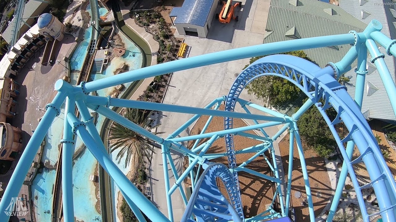 Electric Eel - POV - SeaWorld San Diego - Onride/Offride