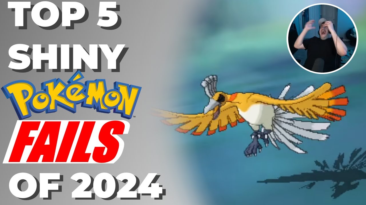 TOP 5 SHINY POKEMON FAILS OF 2024!