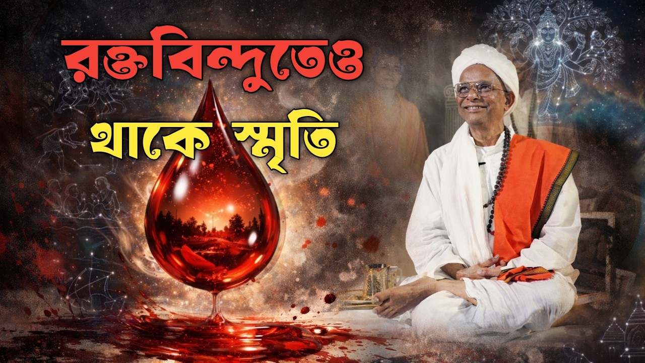 রক্তবিন্দুতেও থাকে স্মৃতি || জয়দীপ মহারাজ || EVEN A DROP OF BLOOD CARRIES OUR MEMORIES