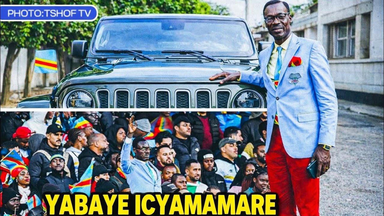 NIWE MUGABO WEMEJE TSHISEKEDI AHITA AMUHA IMODOKA N'INZU.NI MUNTU KI UYU?