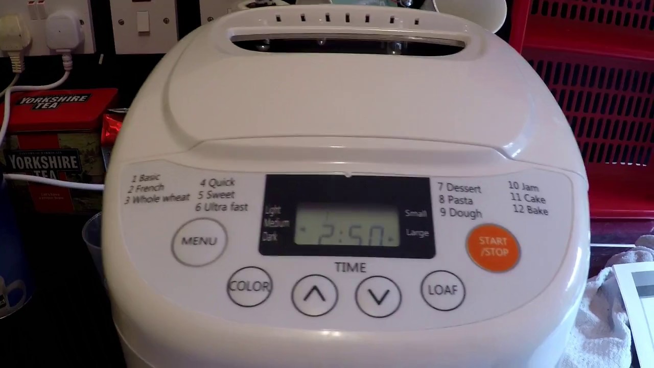 Bread Making with Cookworks Machine