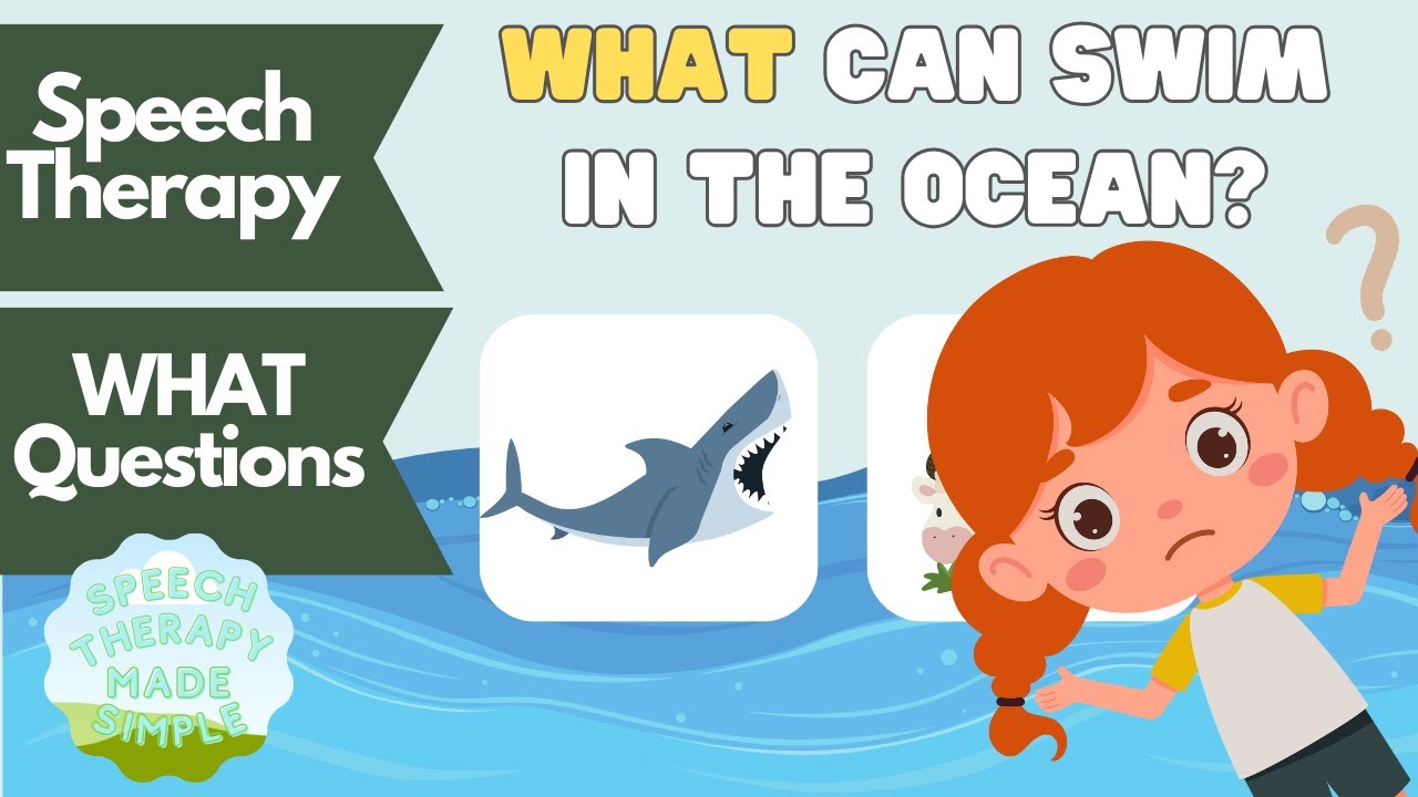 How to Answer WHAT Questions / Speech Therapy / Speech Therapy Made Simple / WH Questions
