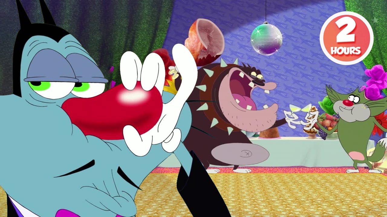 Oggy&rsquo;s Fancy Party! | OGGY TV | 2 Hour Compilation | New Episodes in HD