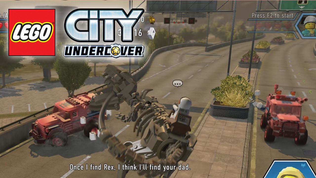 LEGO City Undercover - Lego Police Chase | Lego Dinosaurs |Lego Fireman Gameplay Walkthrough part 19