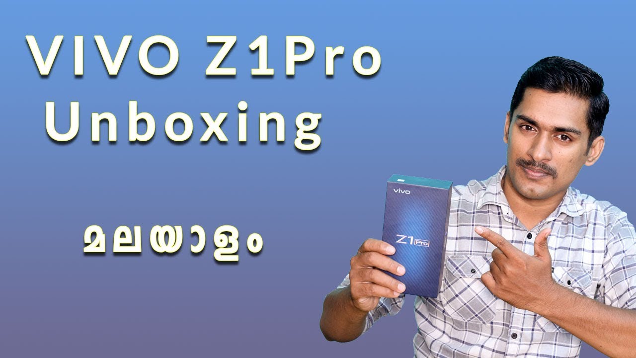VIVO Z1 Pro Unboxing Malayalam