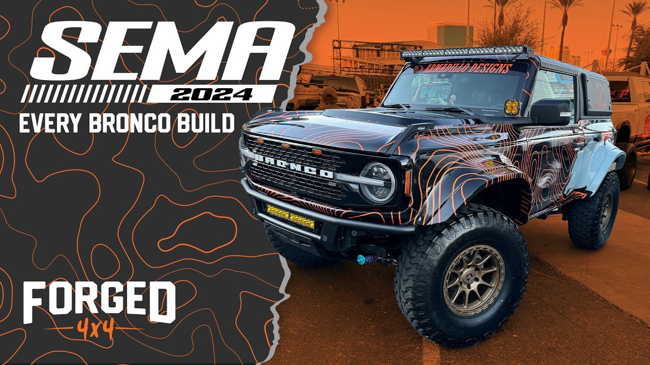 EVERY Ford Bronco at SEMA SHOW 2024