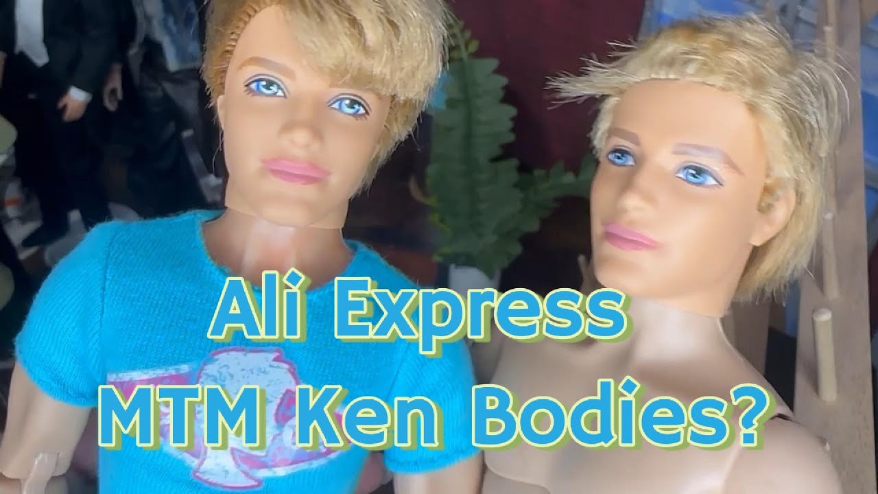Подвижные тела Кена с AliExpress?! | Переделка тел старых Кенов, подбор цвета кожи и переорганиза...