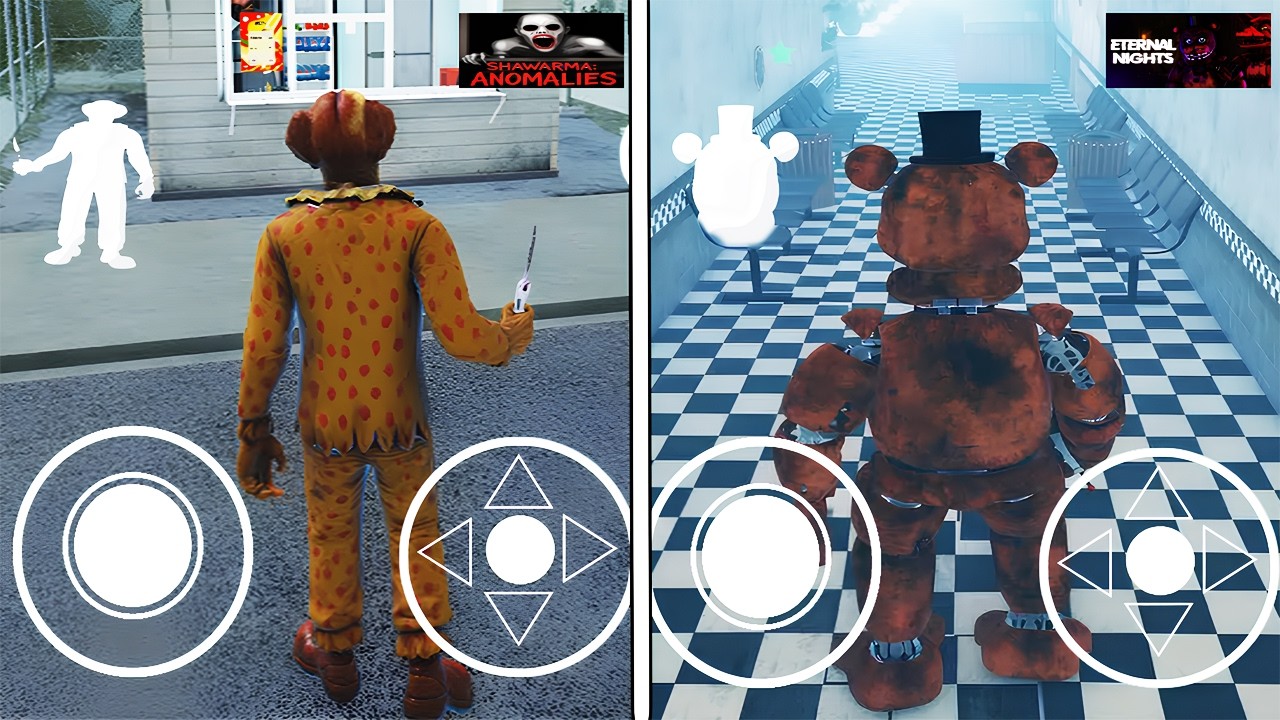 What if I BECOME EVERYONE? - Scary Shawarma Kiosk: The ANOMALY I FNAF Eternal Nights (Roblox)