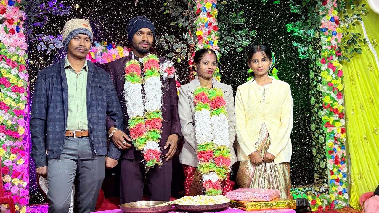 Ghar me Reception Party | Taparkela | #chattisgarh #wedding #kurukh 