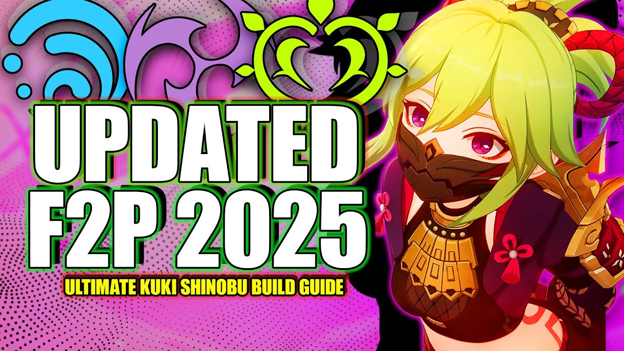 UPDATED Kuki Shinobu Build AKA the god of Hyperbloom [Build Guide 2025]!