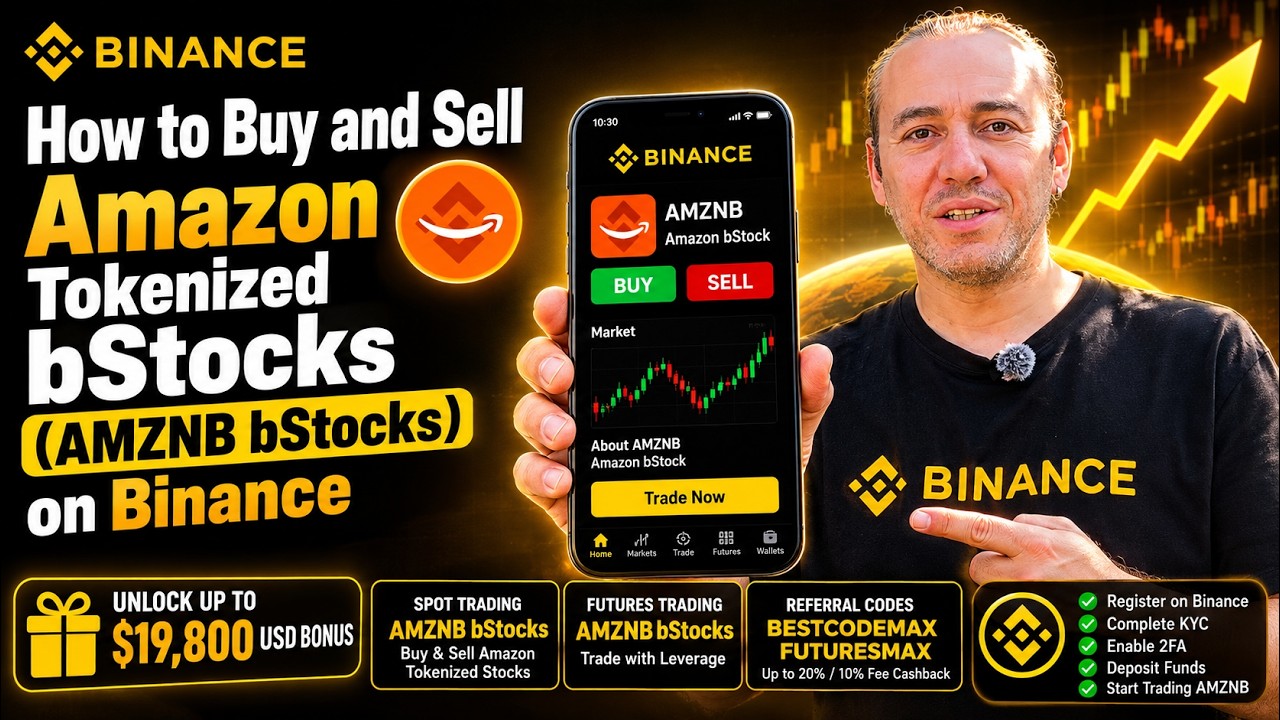 How to Buy and Sell Amazon bStocks AMZNB bStocks on Binance