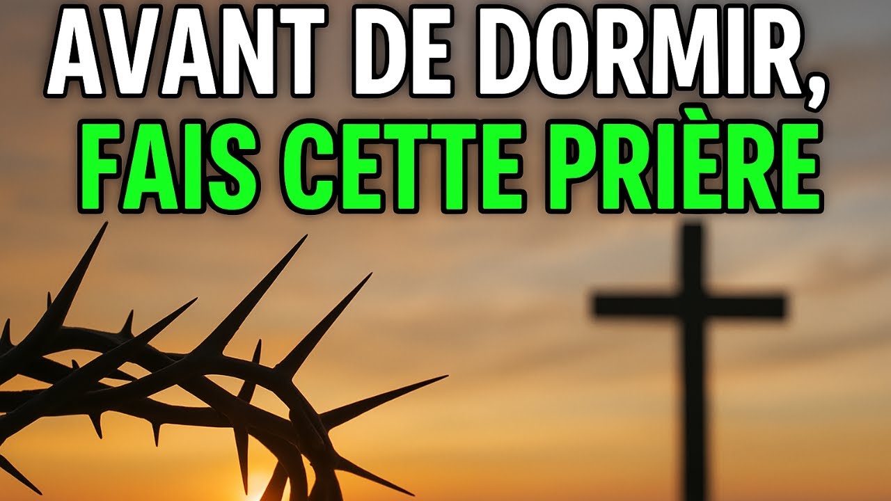 Prière du Soir pour Dormir en Paix 🙏🌙 | Laisse Dieu apaiser ton cœur et ton esprit