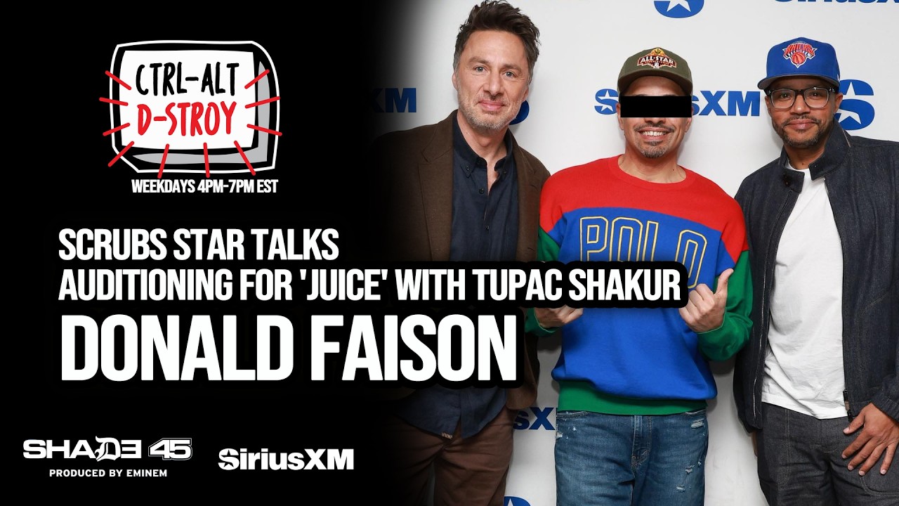 Donald Faison’s Audition for 'Juice' with Tupac, Integrity Over Fame: The 'Clueless' moment DStroy