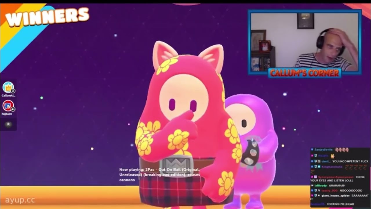 Fall Guys Fail Facilitates Temper Tantrum - Callums Corner Stream Highlights 27/08/24