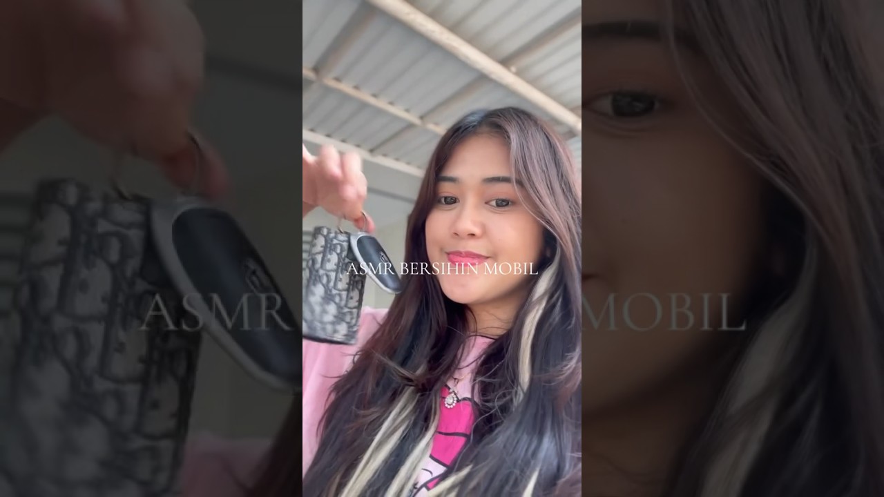 ASMR bersihin mobil #short #shorts