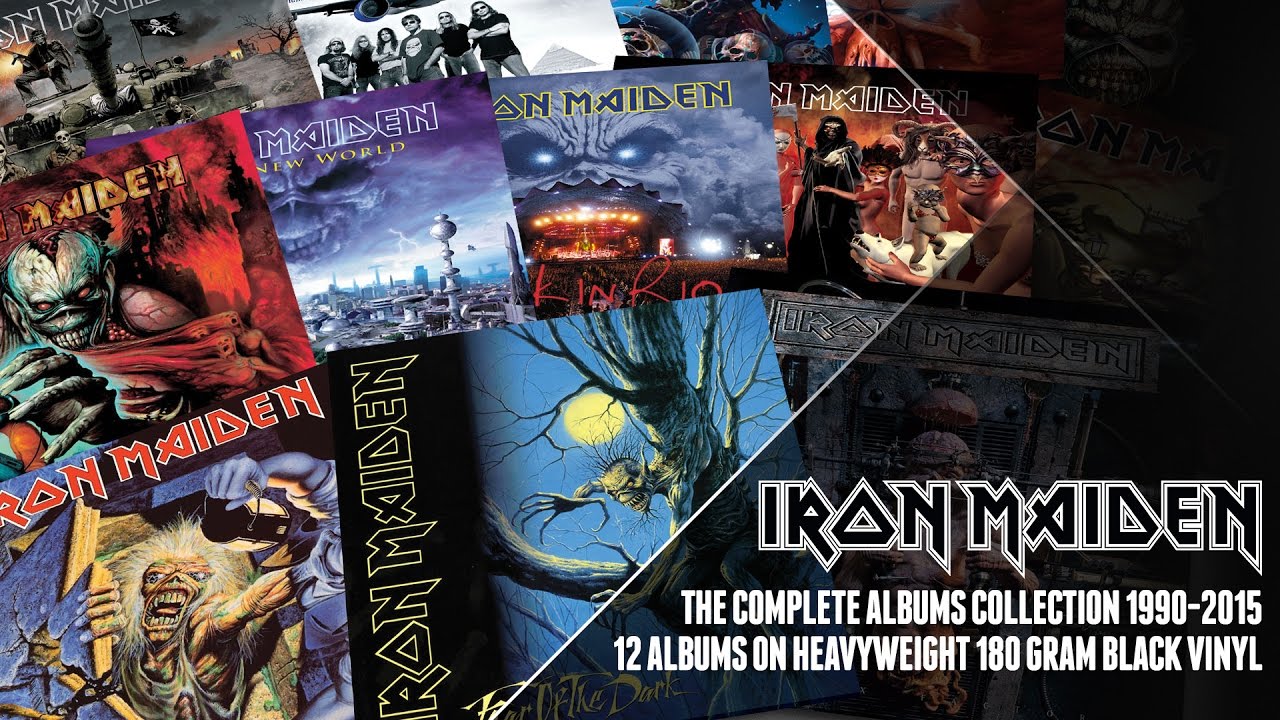 Iron Maiden - The Complete Albums Collection 1990-2015 Vinyl Reissues