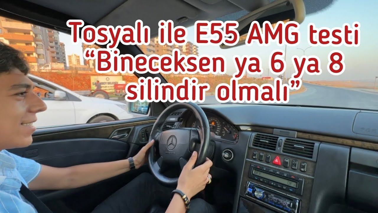 MERCEDES E55 AMG TESTİ - TR'DE TEK!