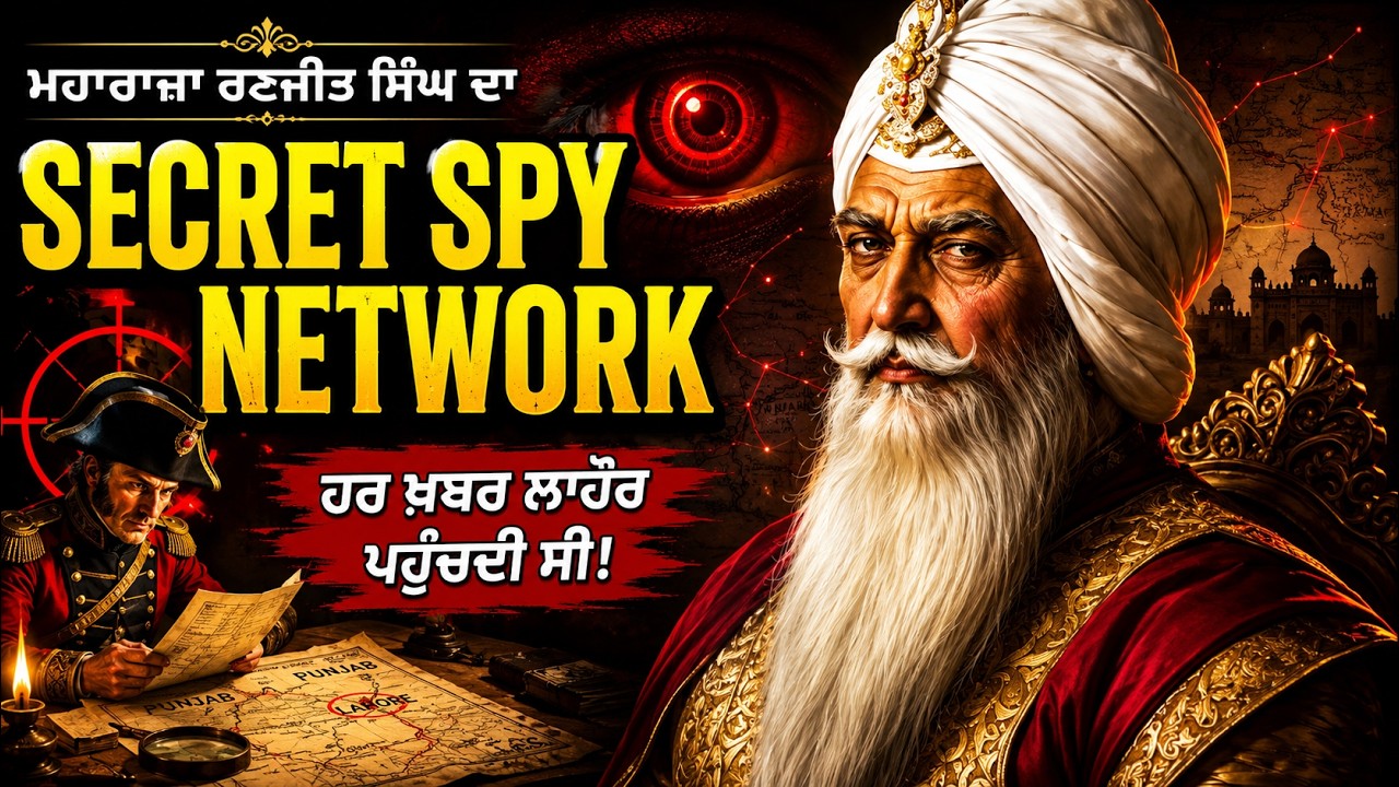 Maharaja Ranjit Singh's SECRET SPY NETWORK | Power of Khalsa Raj | Punjab History | Sikh History